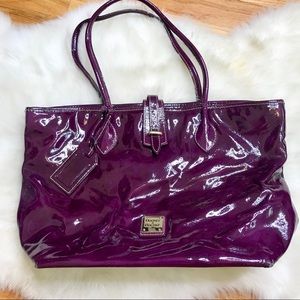 Dooney & Bourke purple tote